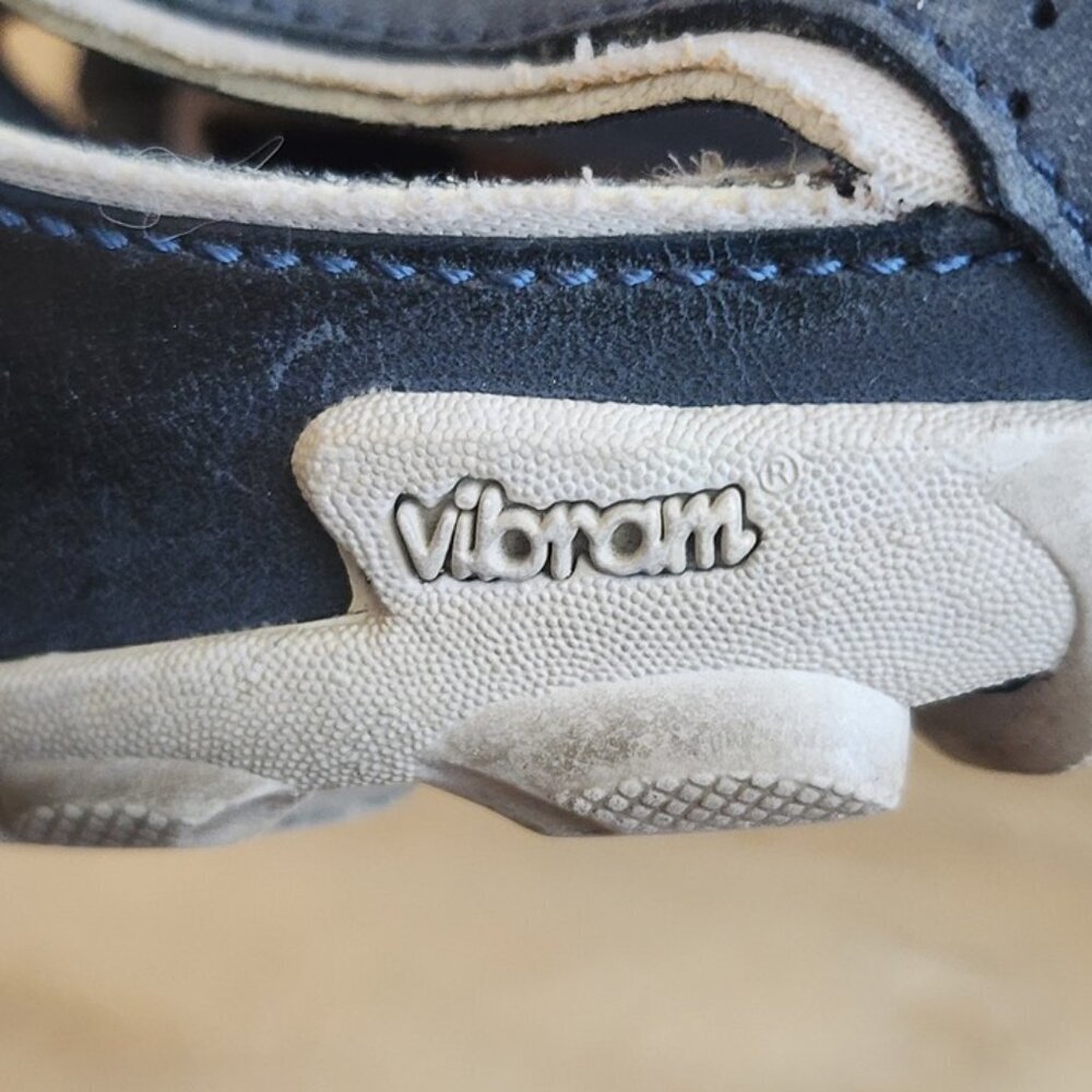 Merrell Shoes Womens Size 6 Navy Blue Oceania Mary Jane Vibram Sole Casual Flats - Picture 11 of 12